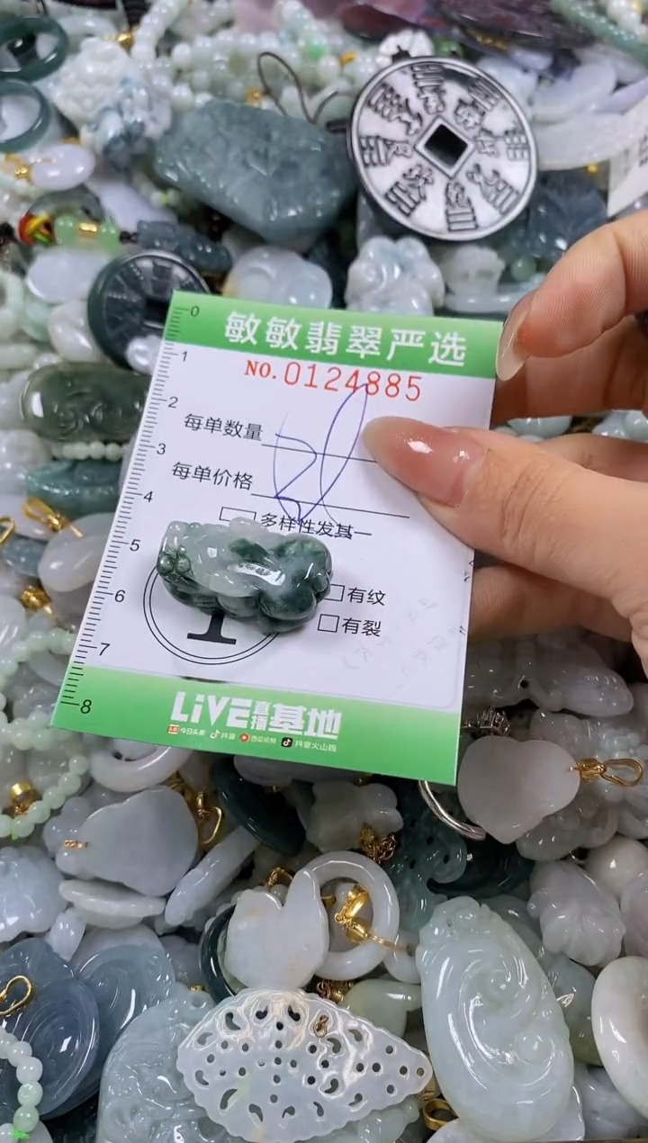 【闪购商品】翡翠颈饰未镶嵌闪购0124885