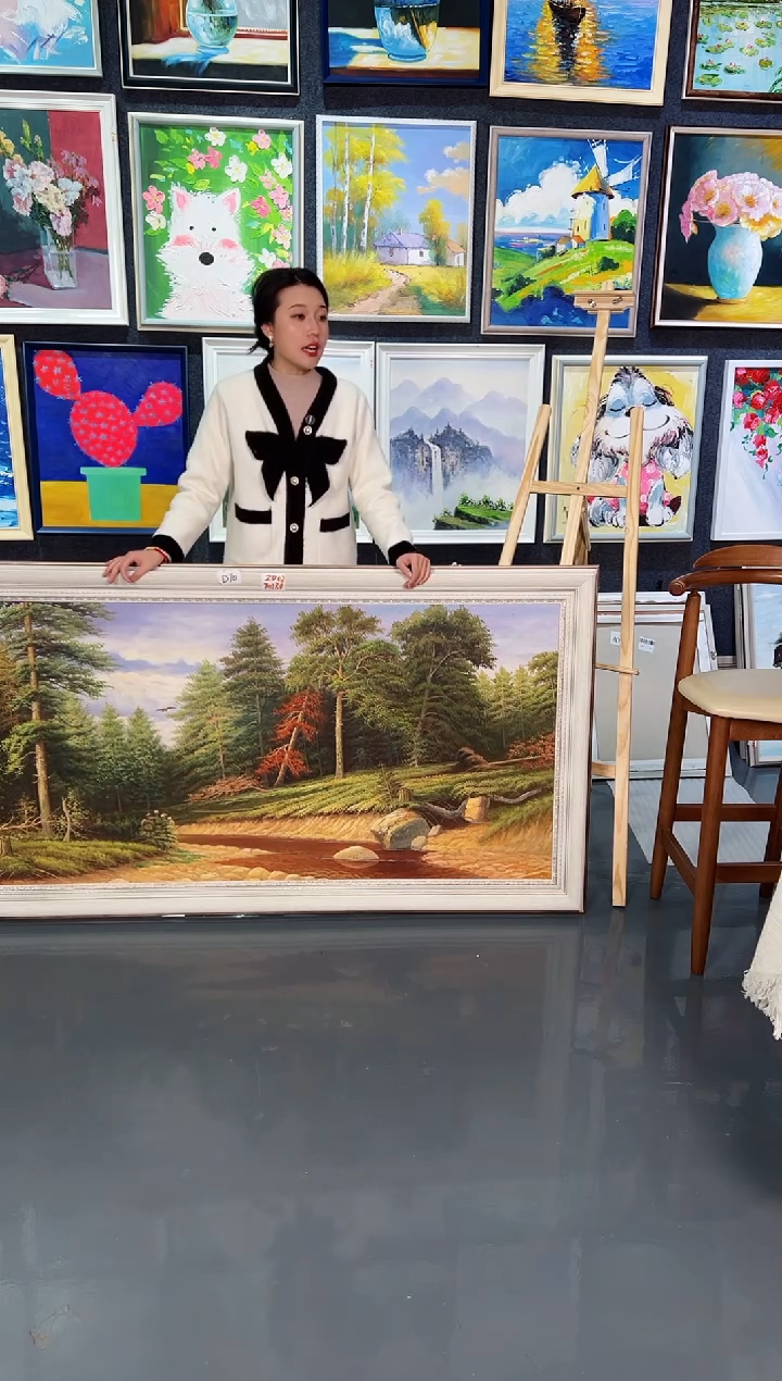 【闪购商品】油画23号 70*180 风景-手绘油画