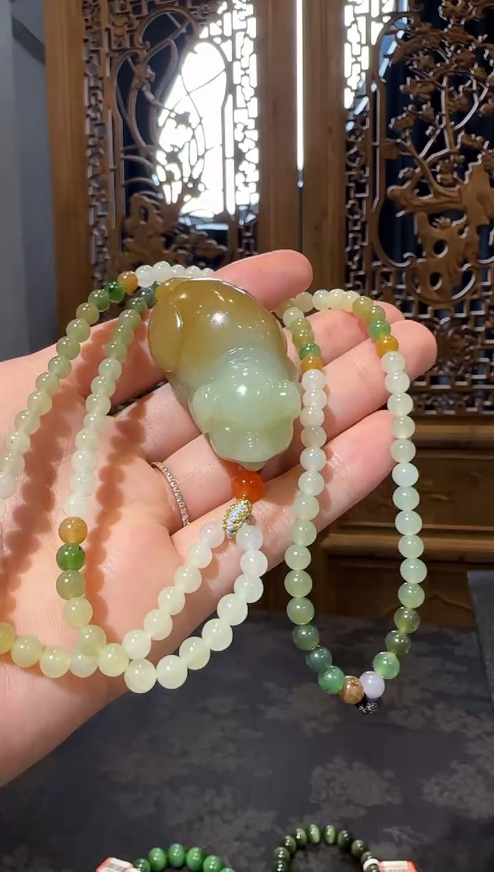 【闪购商品】和田玉吊坠未镶嵌1