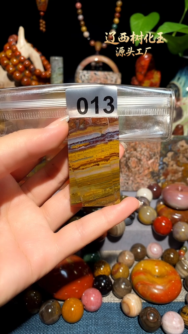 未镶嵌-硅化玉天然北票硅化玉吊坠