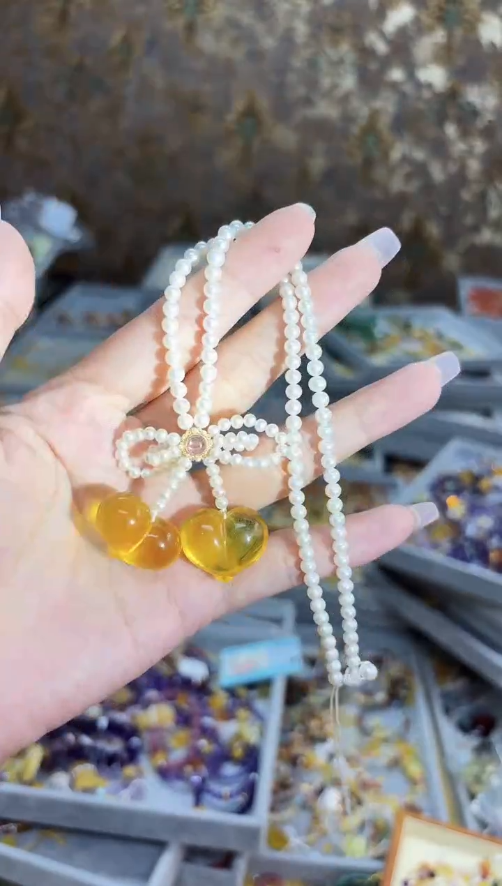 琥珀项链未镶嵌【多样性发一】