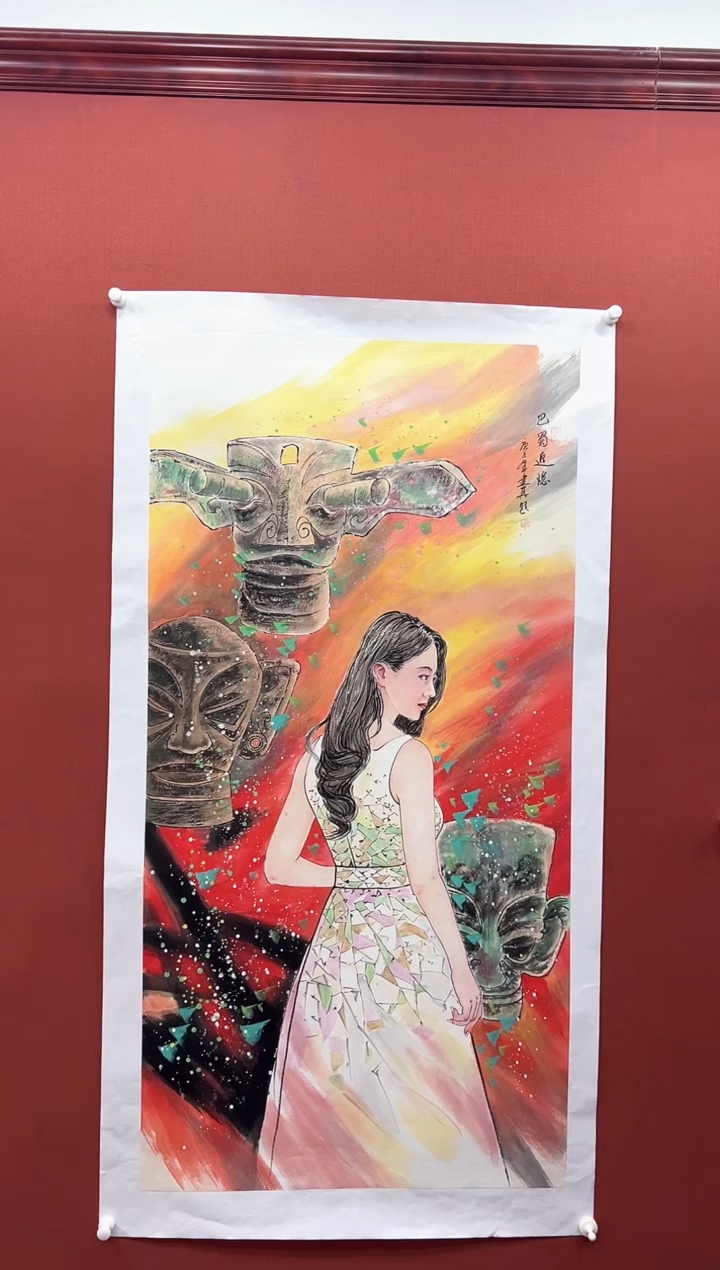 【闪购商品】国画周建真老师作品