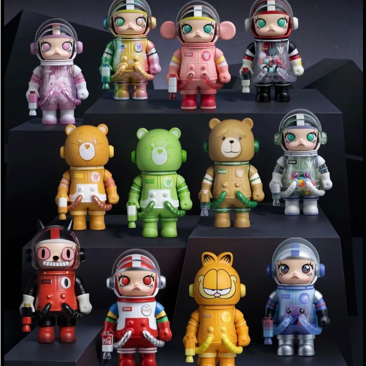 积木熊【默认开盒】mega3.0100%潮玩盲盒