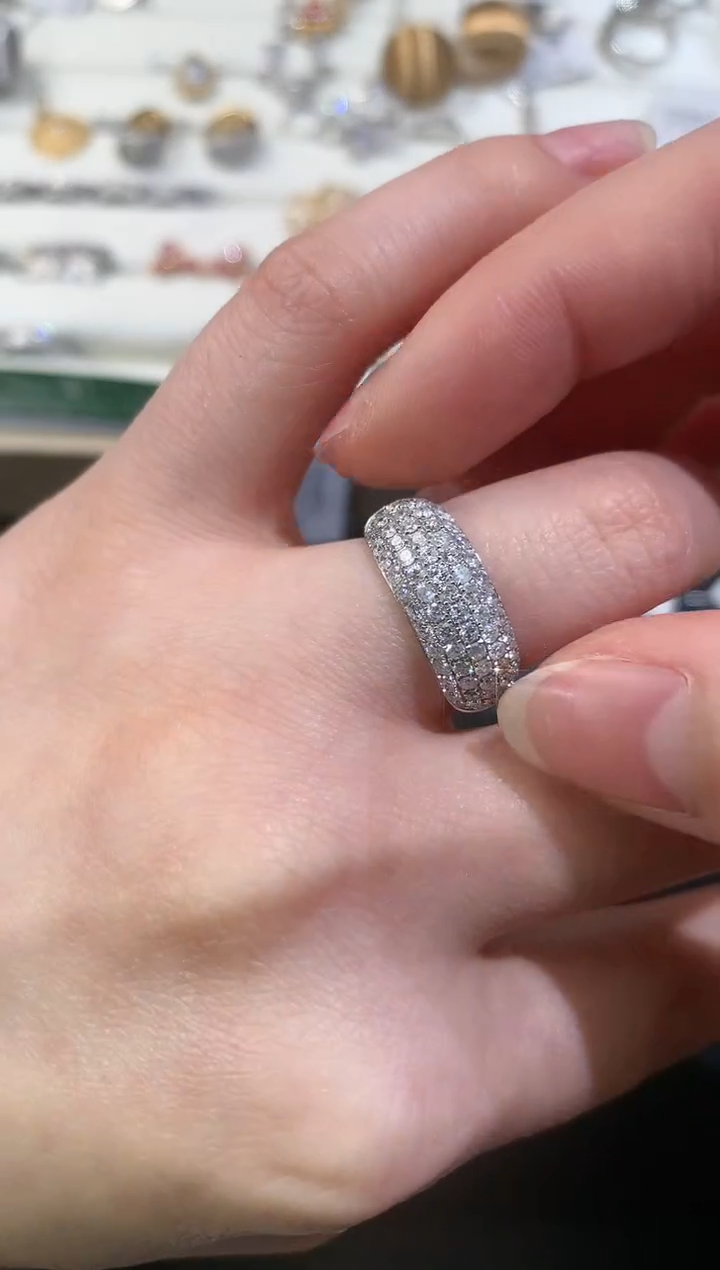 【闪购商品】钻石戒指18K金镶嵌S472|5980