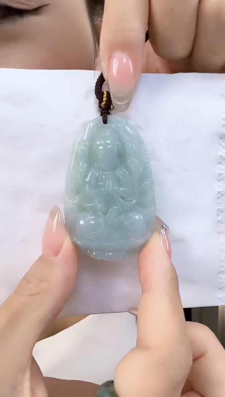 吊坠(不含链)未镶嵌翡翠大日如来（送绳）