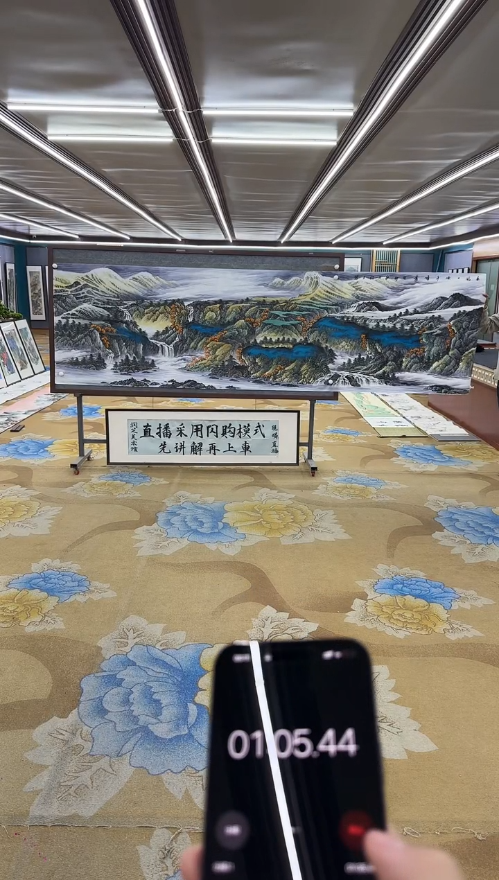 【闪购商品】绘画绘画Y-张伦玉-小丈二-山水画  