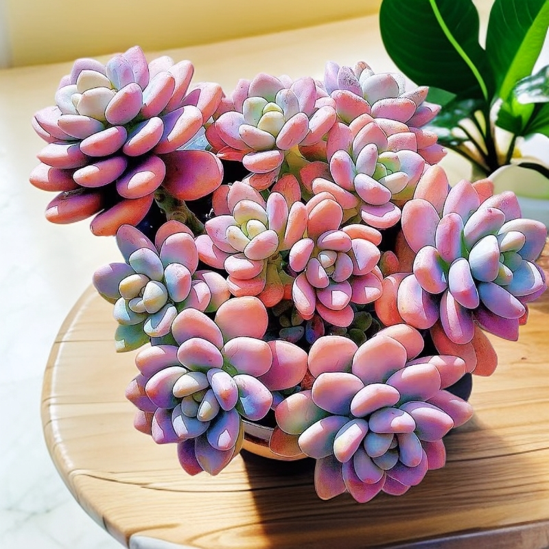 香水红洛神多肉植物带香味圆胖好养适合室内外养殖脱土发货