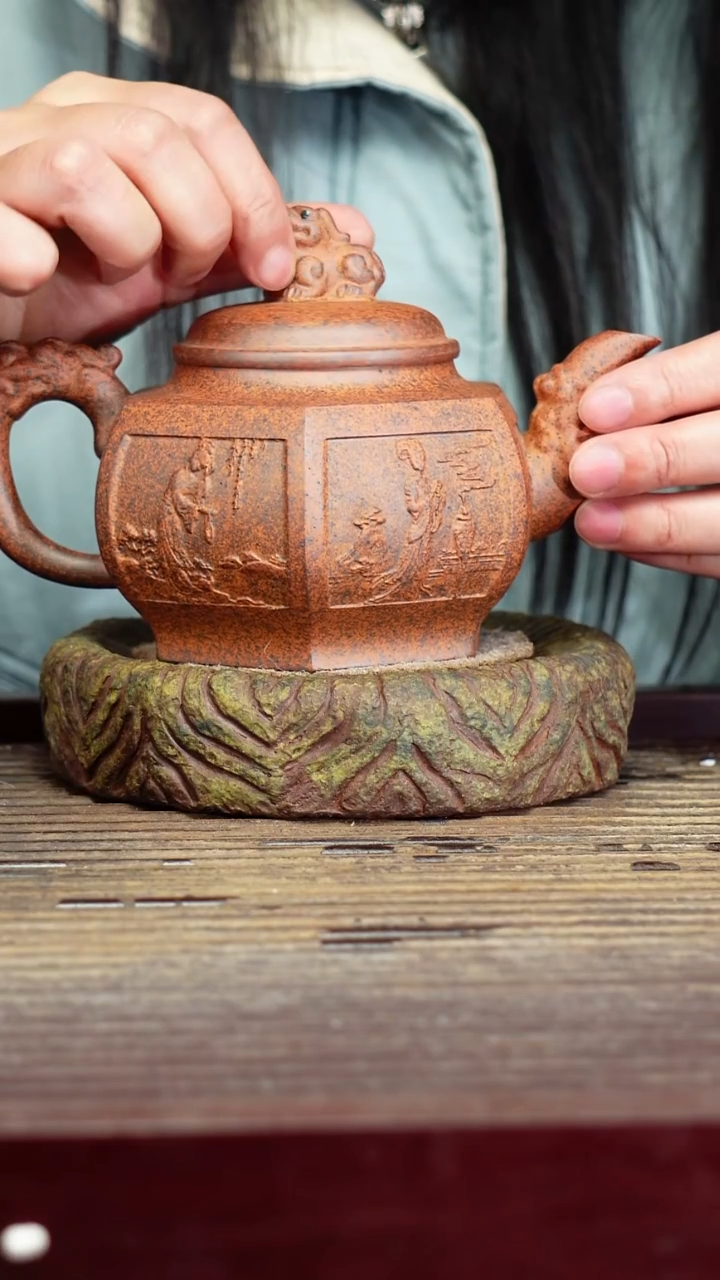 茶壶紫砂宜兴原矿紫砂壶茶壶350c