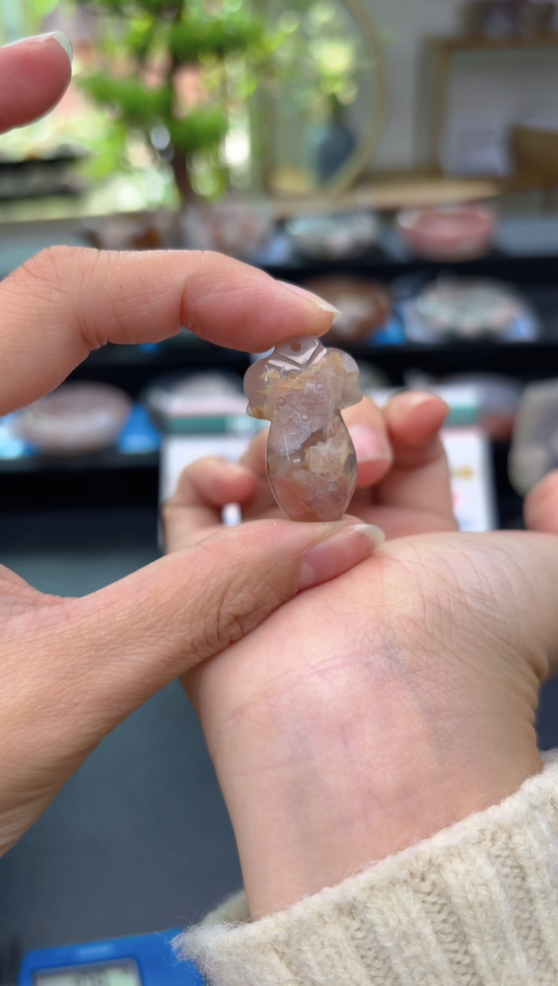 【闪购商品】石英质玉吊坠(不含链)未镶嵌C594（送绳）