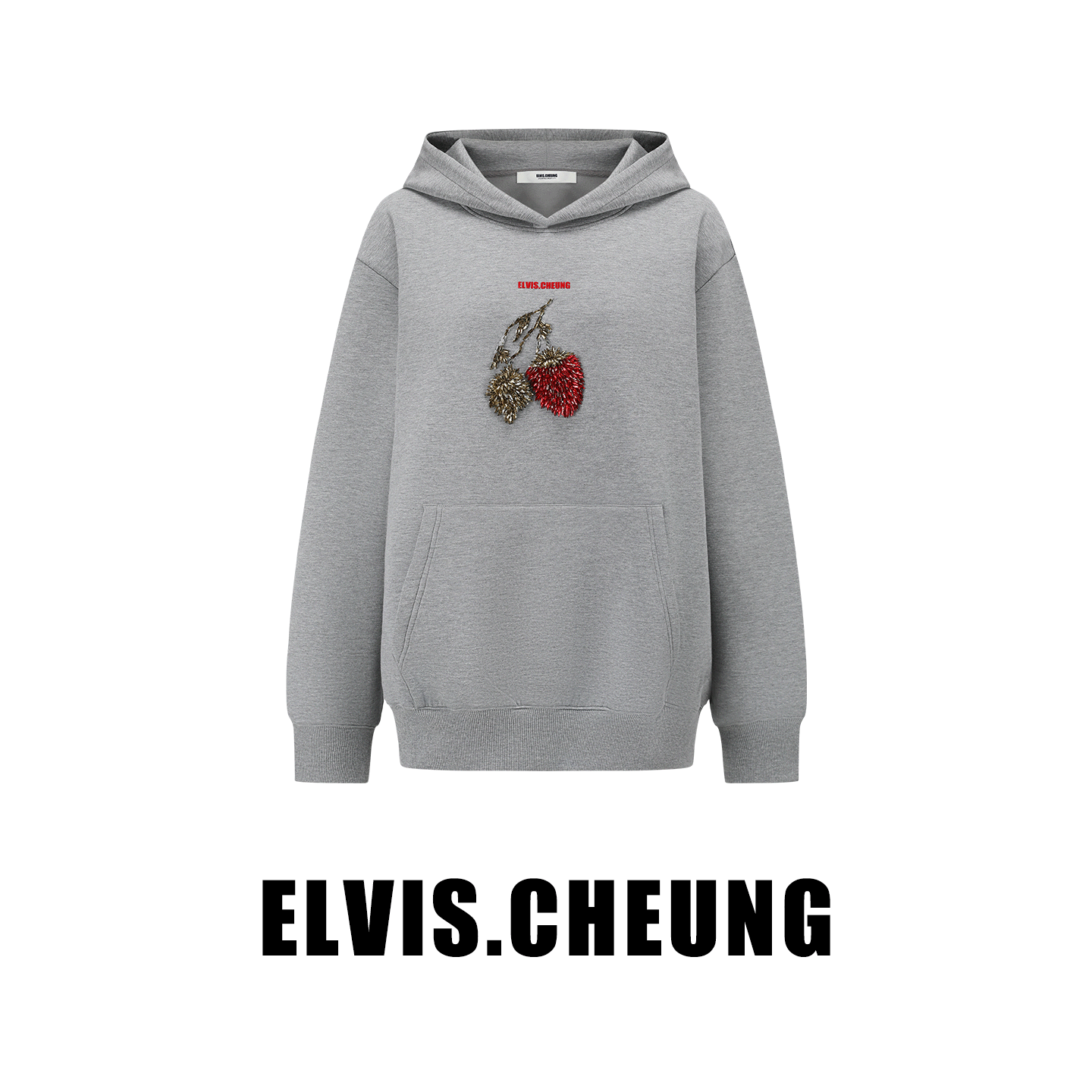 ELVIS.CHEUNG蒋云開運25AW红利满枝卫衣