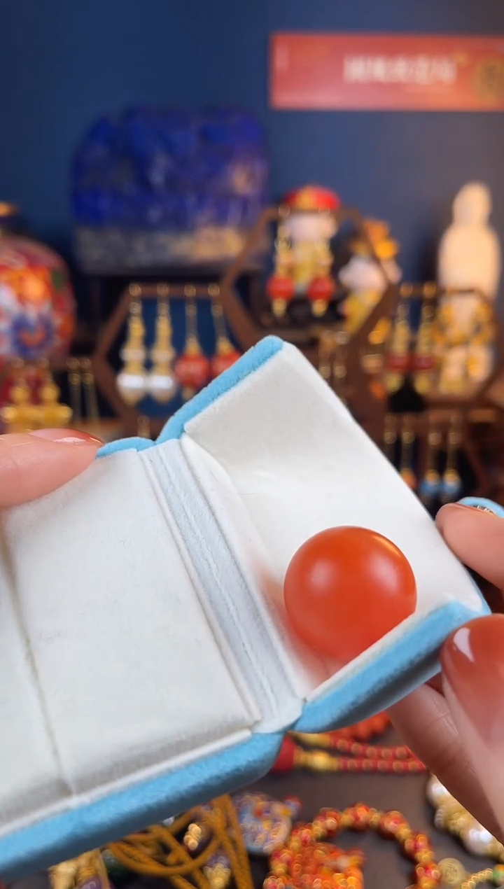 【闪购商品】南红玛瑙吊坠未镶嵌南红单珠吊坠