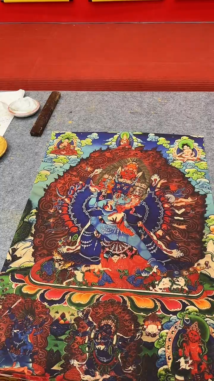 卷轴画唐卡16052