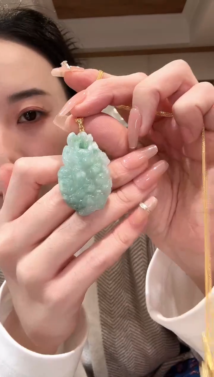 【闪购商品】翡翠颈饰未镶嵌国风