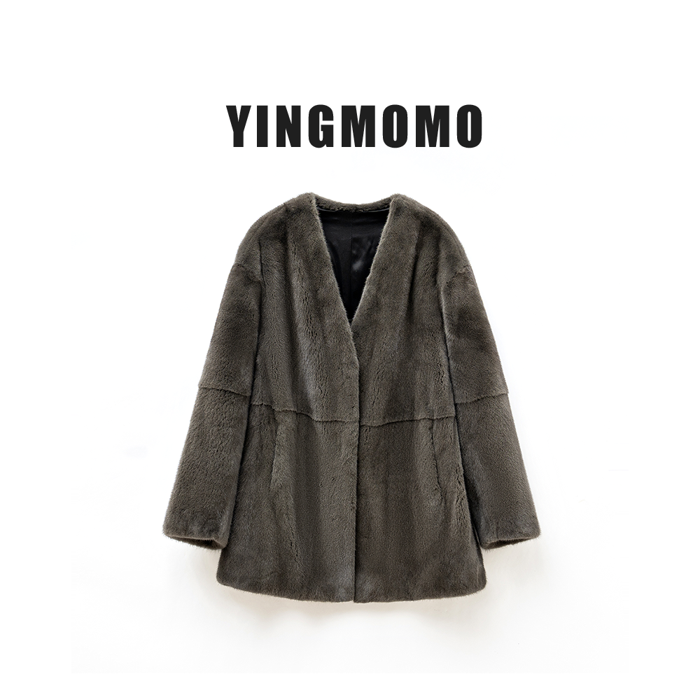 【YINGMOMO】影哥「马天尼」「宝莱坞」秋冬新款新色中长款整貂 F3332