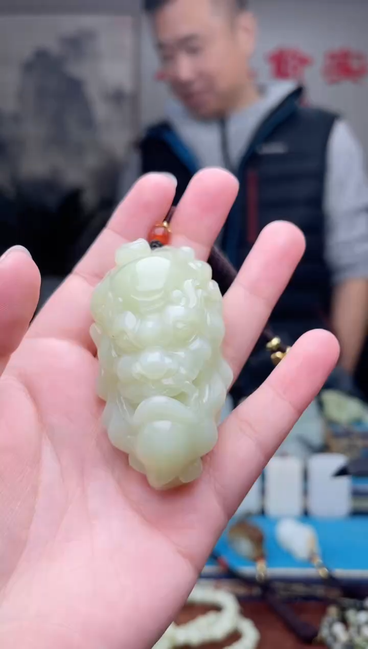 【闪购商品】和田玉未镶嵌挂件1