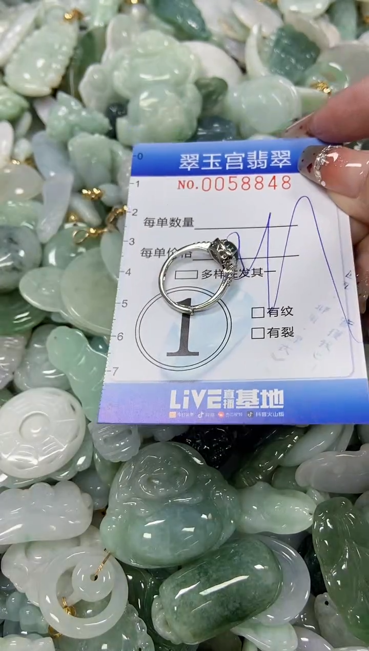 【闪购商品】翡翠颈饰未镶嵌商品0058848