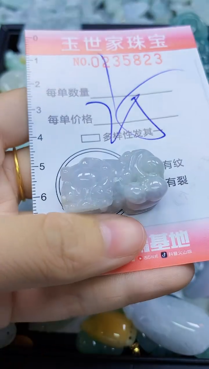翡翠未镶嵌颈饰闪购0235823