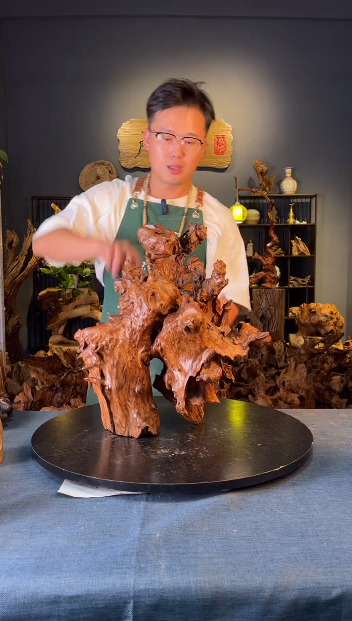 木卢师傅根艺作品（不包含人物摆件）