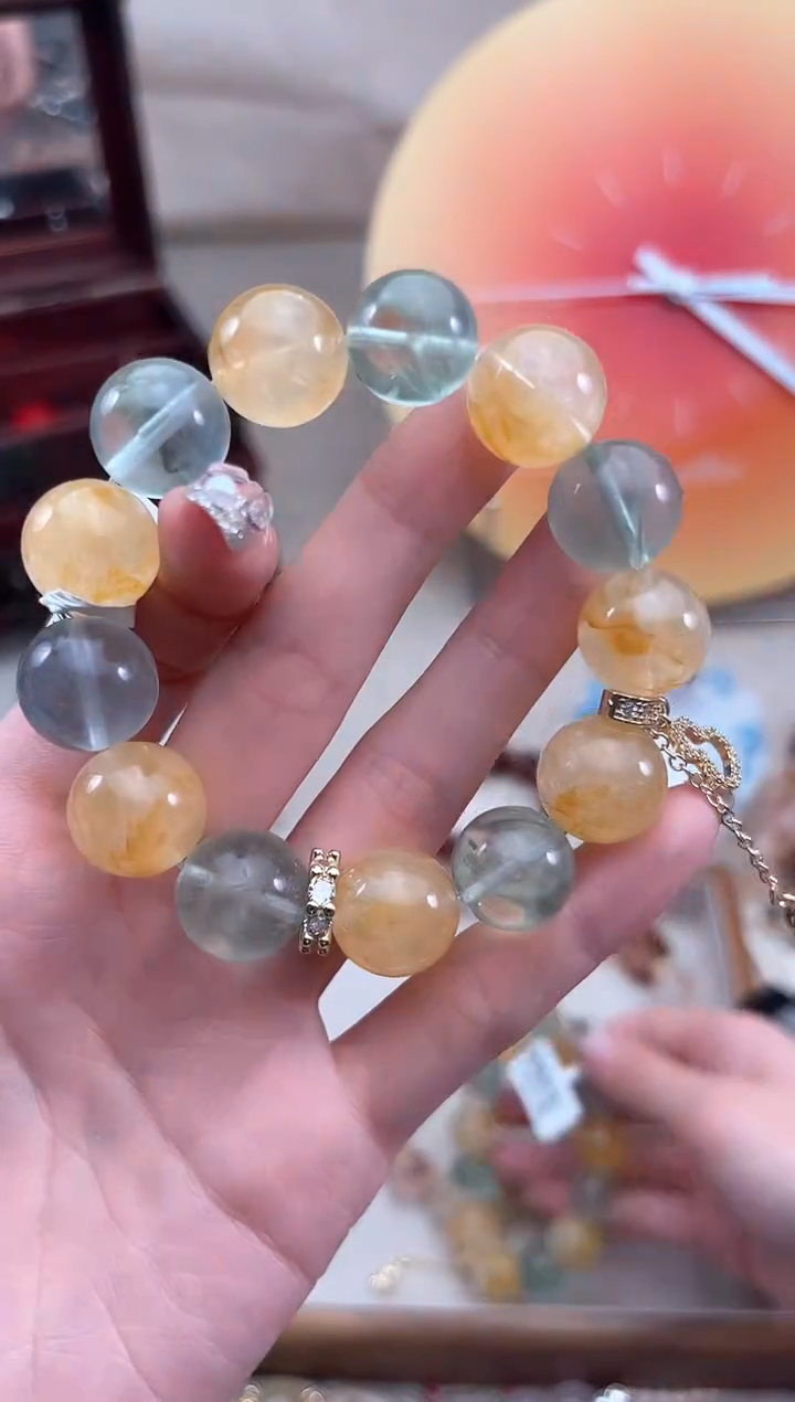 【闪购商品】水晶手链未镶嵌多样性发货发其一颜色微差