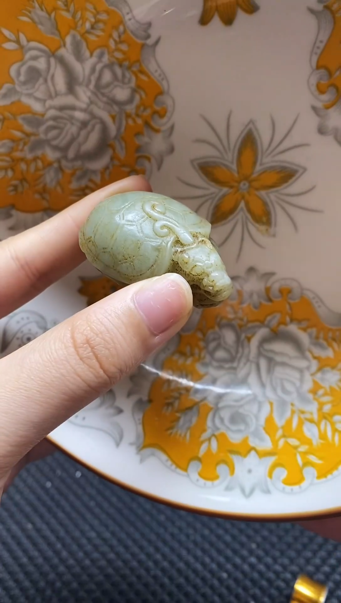 瓷片瓷片 瓷器 摆件 1个