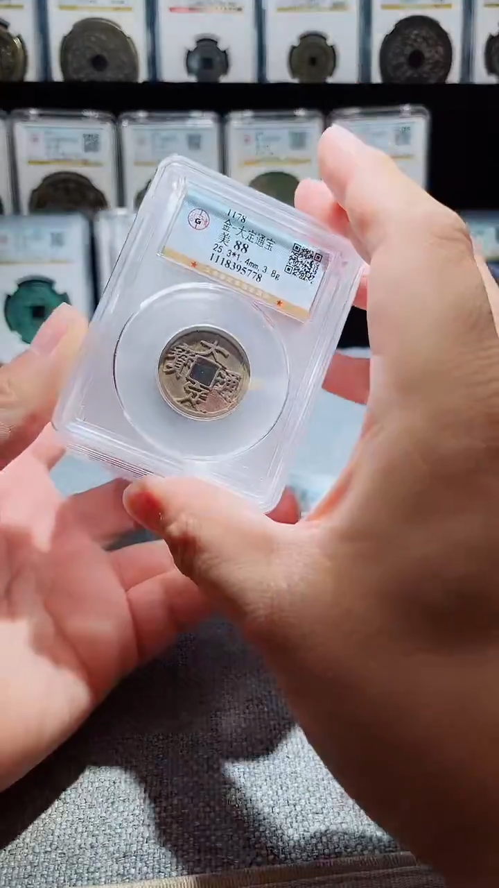 铜A126风公博大定通宝88分一枚