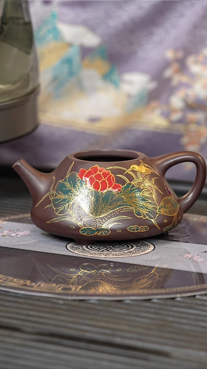 【闪购商品】紫砂茶壶SJK 黑墩头 子冶 