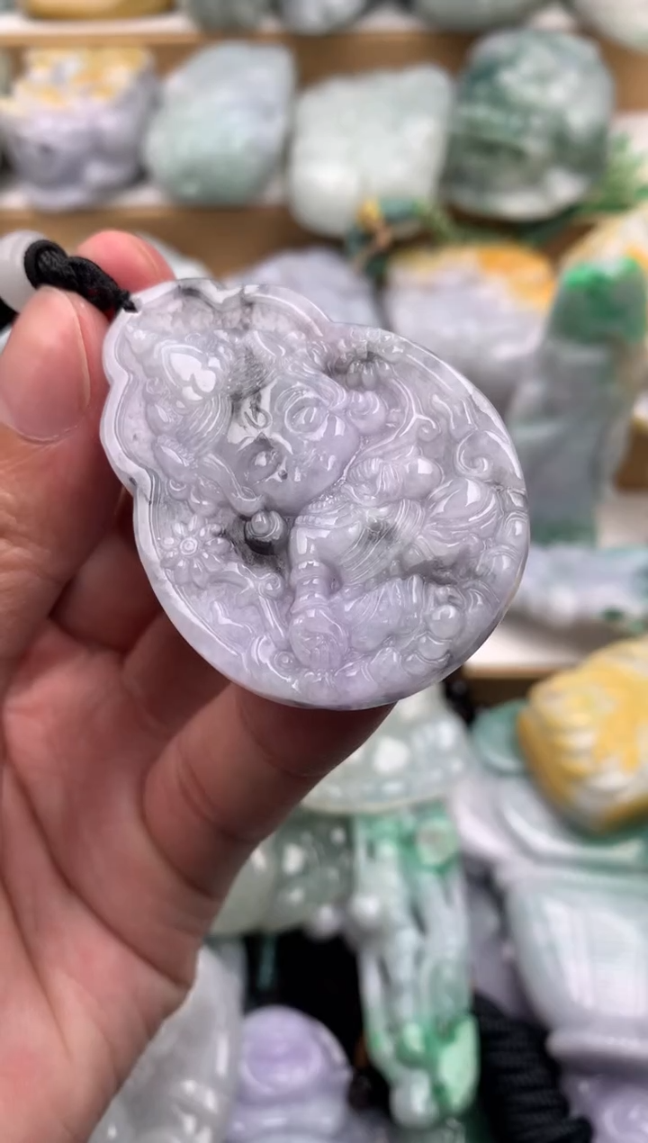 吊坠(不含链)未镶嵌翡翠1