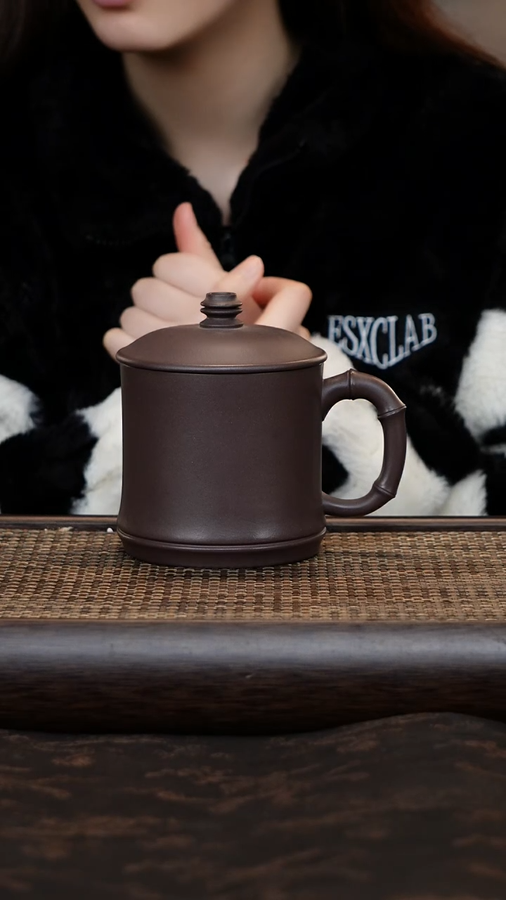【闪购商品】紫砂茶杯竹节杯哦哦