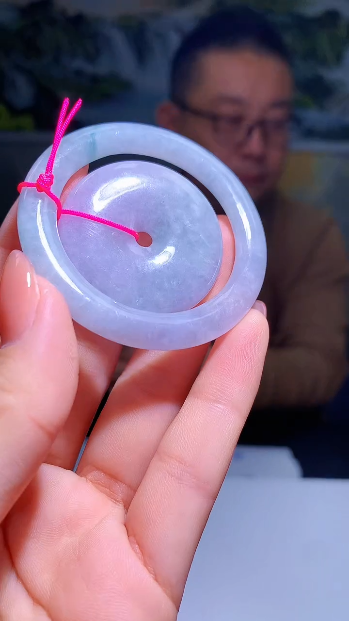 【闪购商品】定制翡翠未镶嵌1007hm-毛货挂件8