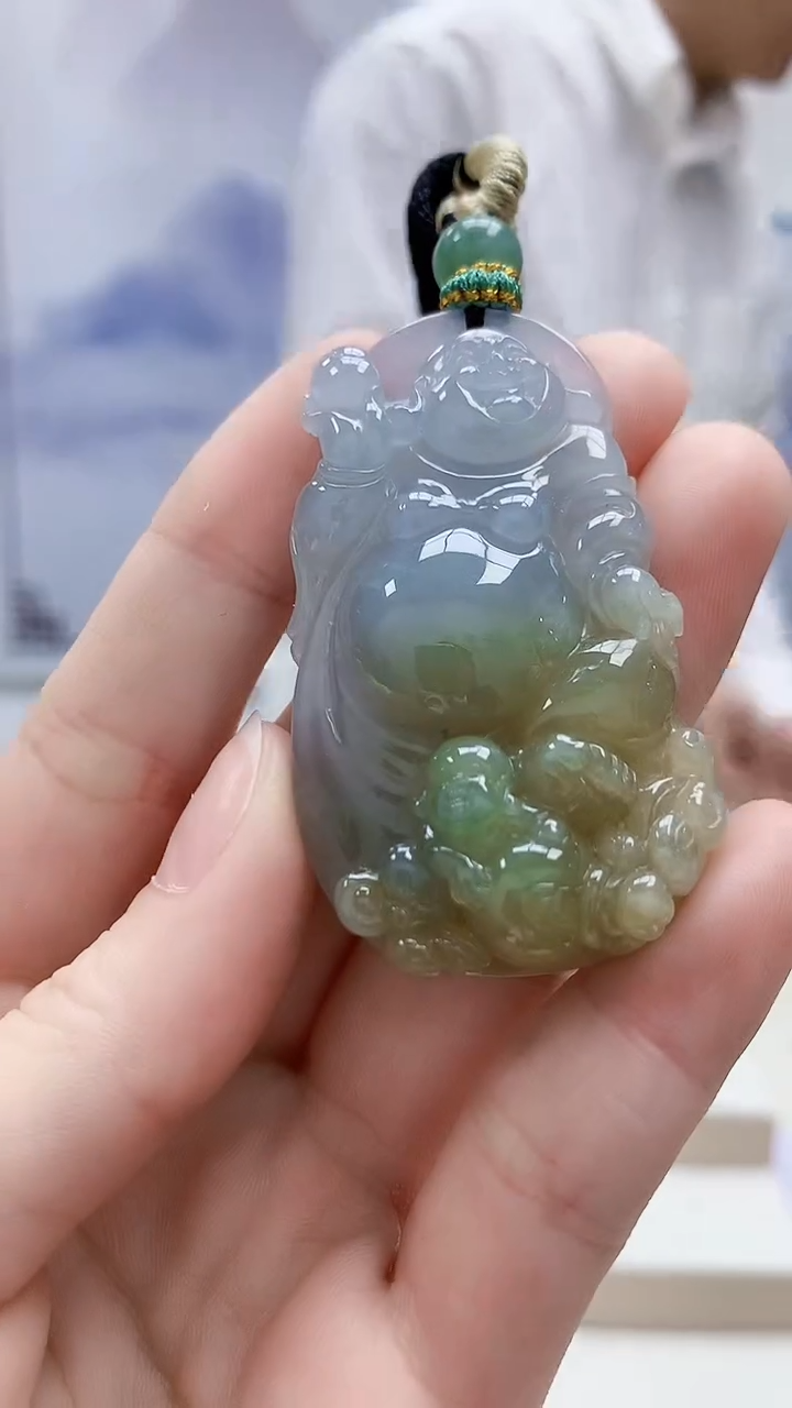 未镶嵌定制翡翠5028ry-毛货挂件101