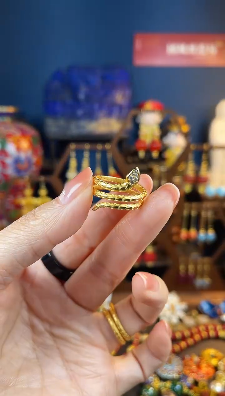 【闪购商品】407号珐琅景泰蓝戒指