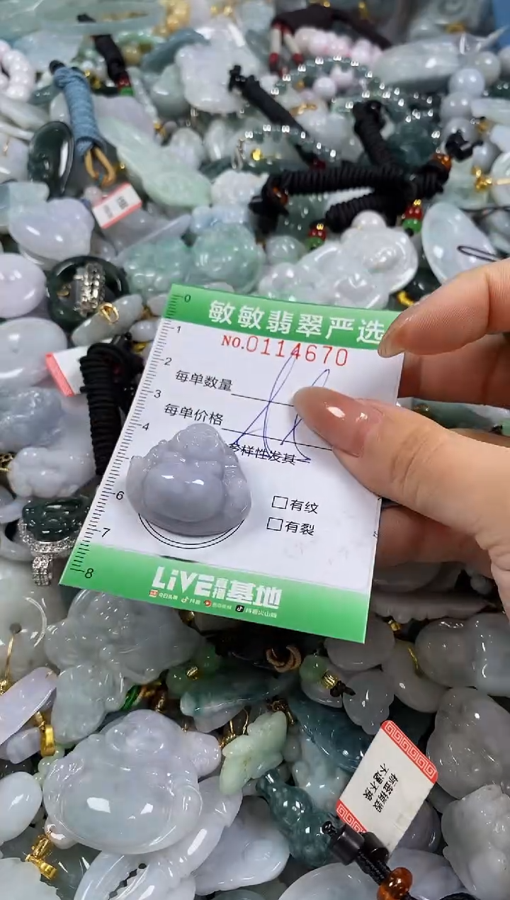 【闪购商品】翡翠颈饰未镶嵌闪购0114670