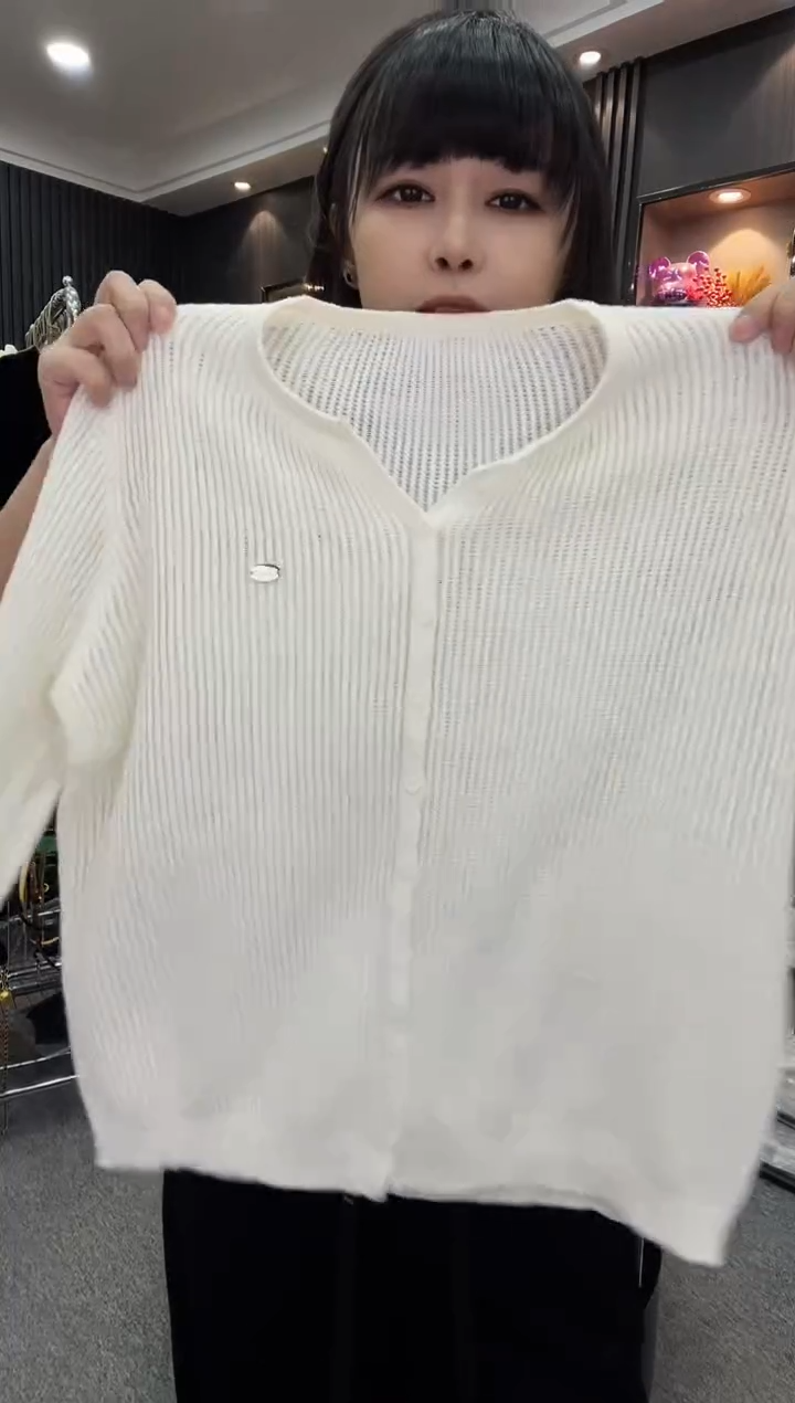 3365针织衫----杏色