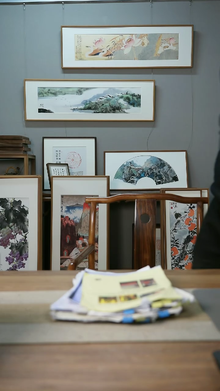 【闪购商品】书法协会会员老师带框作品-