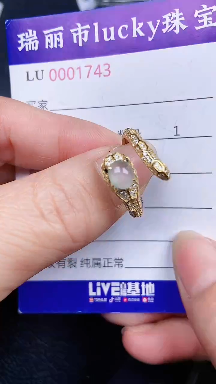 颈饰银S925镶嵌翡翠1743