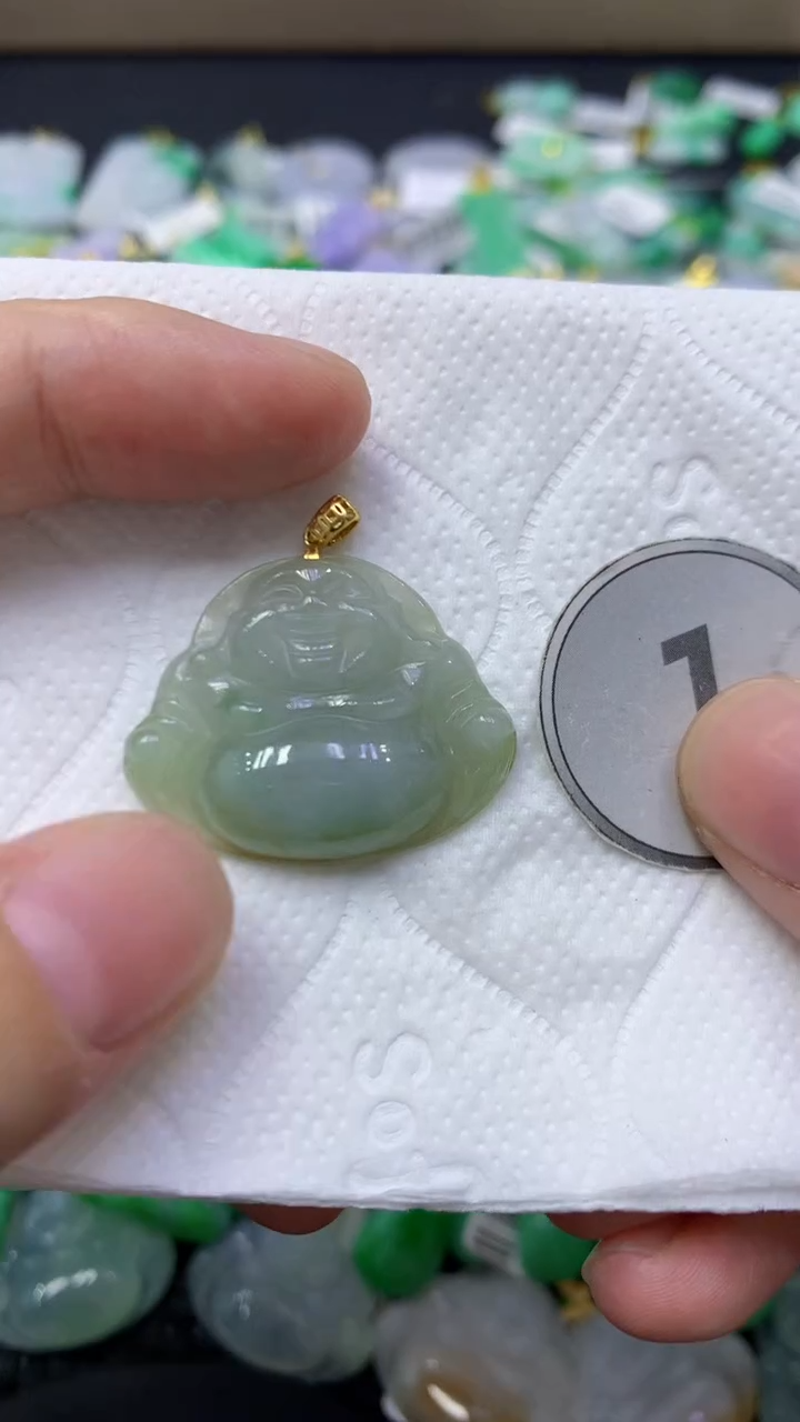 颈饰未镶嵌翡翠天然缅甸翡翠A货