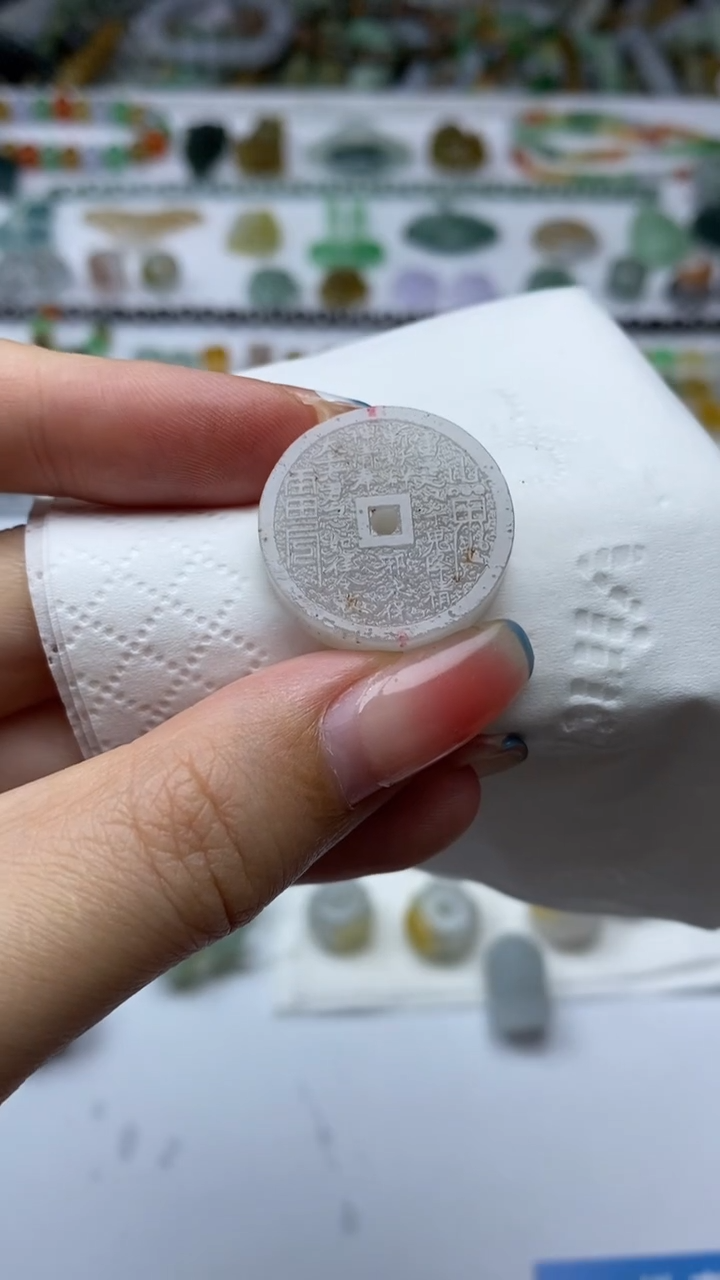 未镶嵌定制翡翠毛货定制不退不换