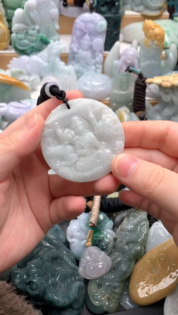 吊坠(不含链)未镶嵌翡翠1