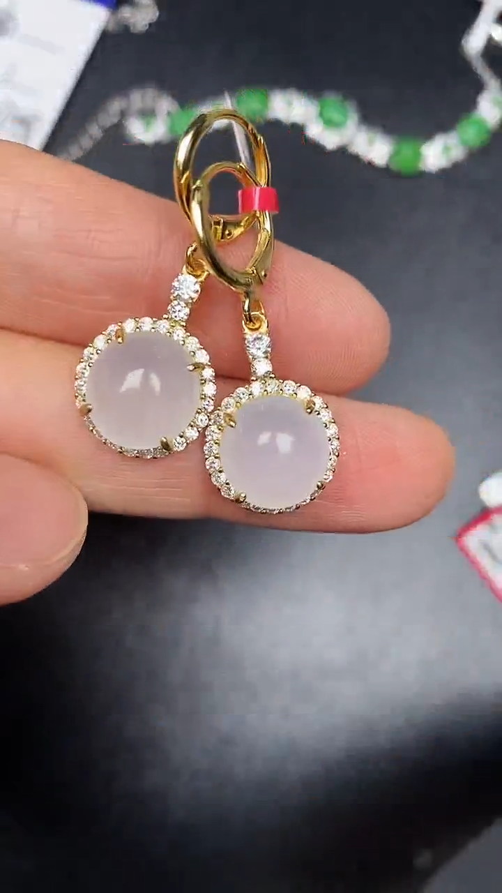 银S925镶嵌戒指翡翠3440