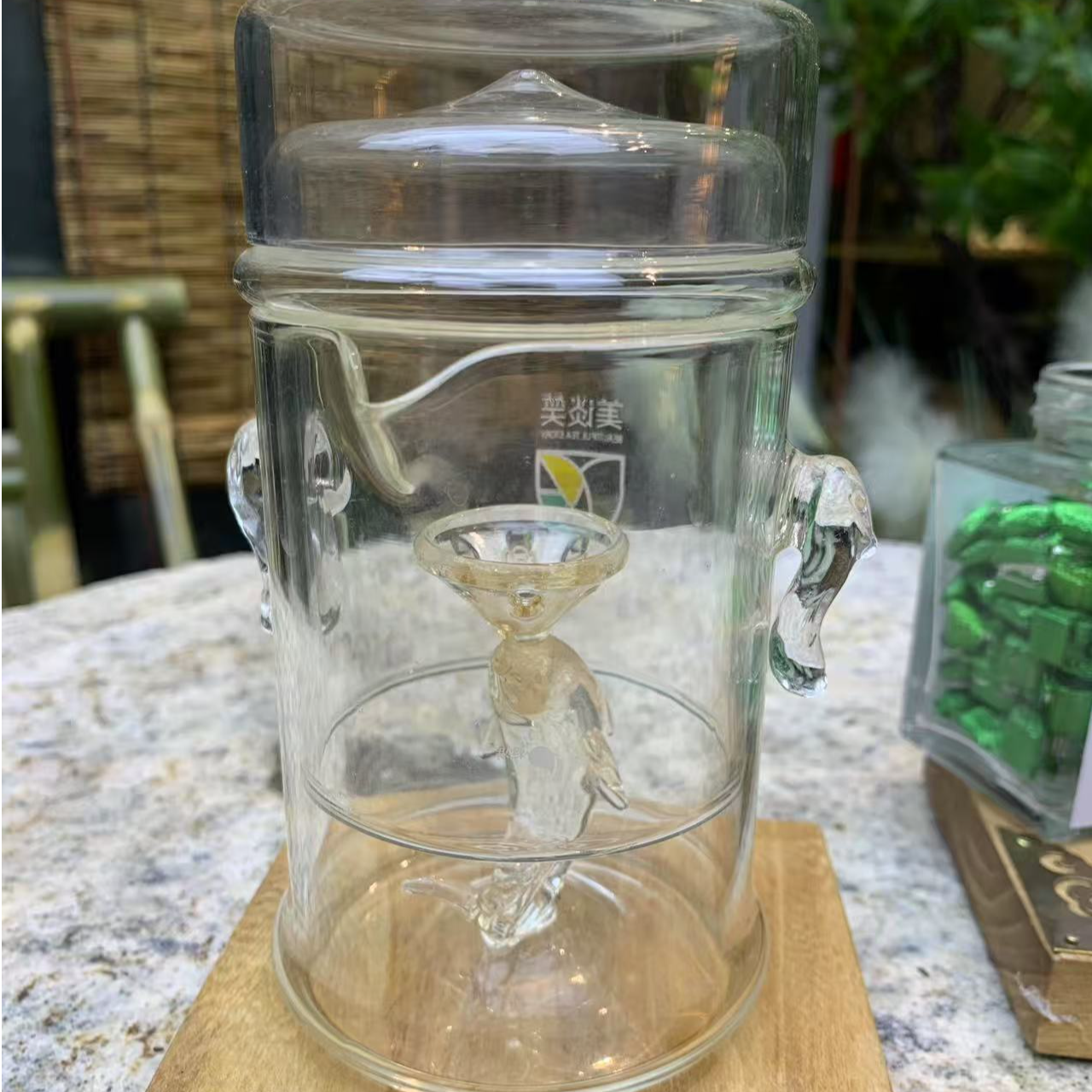 云南普洱生茶茉莉生茶膏泡茶器1个