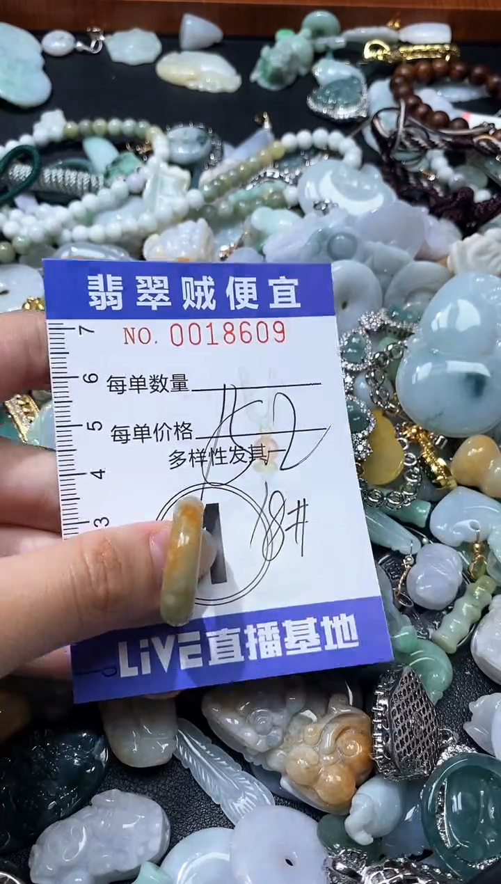 翡翠未镶嵌颈饰闪购0018609