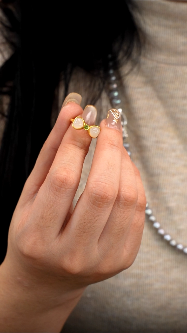 未镶嵌戒指和田玉376孤品（no退no换）发货一个