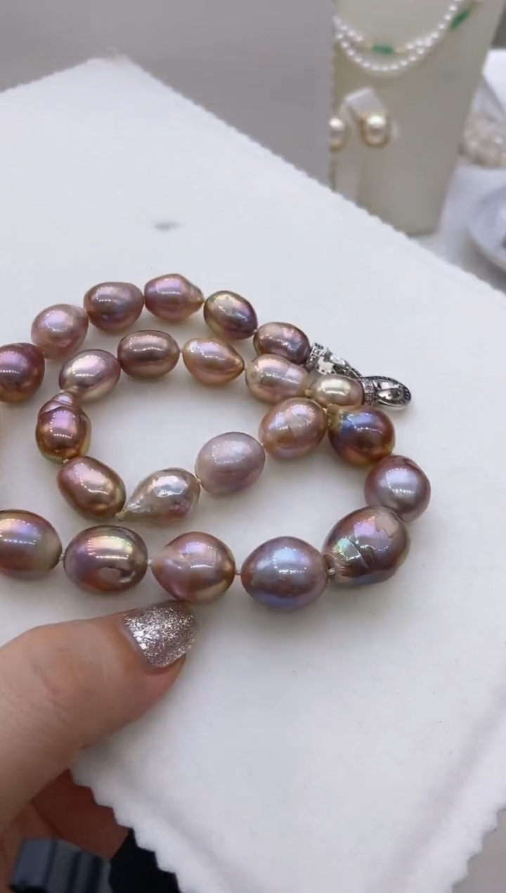 未镶嵌淡水珍珠项链110