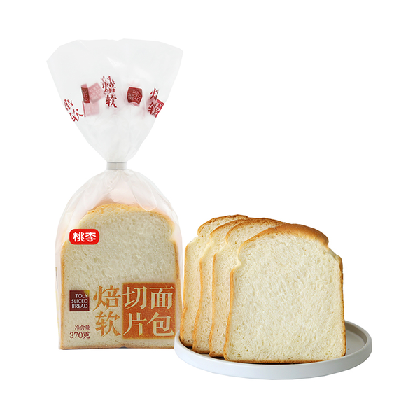 桃李焙软切片面包 370g