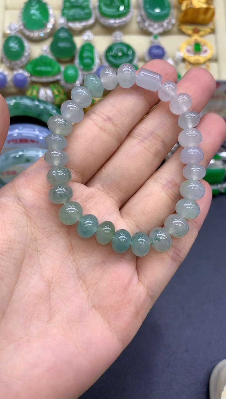 未镶嵌手串翡翠162-中国好珍宝