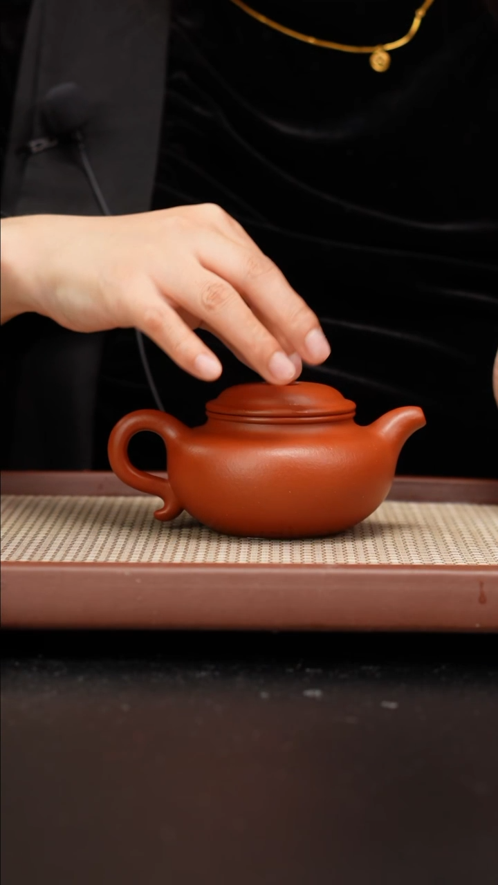 【闪购商品】紫砂茶壶全手工黄龙山朱泥仿古230