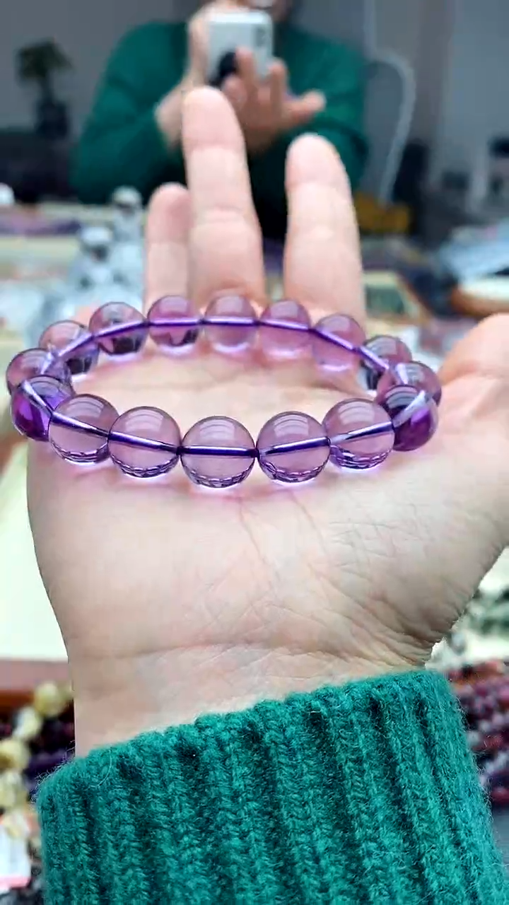 【闪购商品】紫晶手链未镶嵌紫水晶 12.5