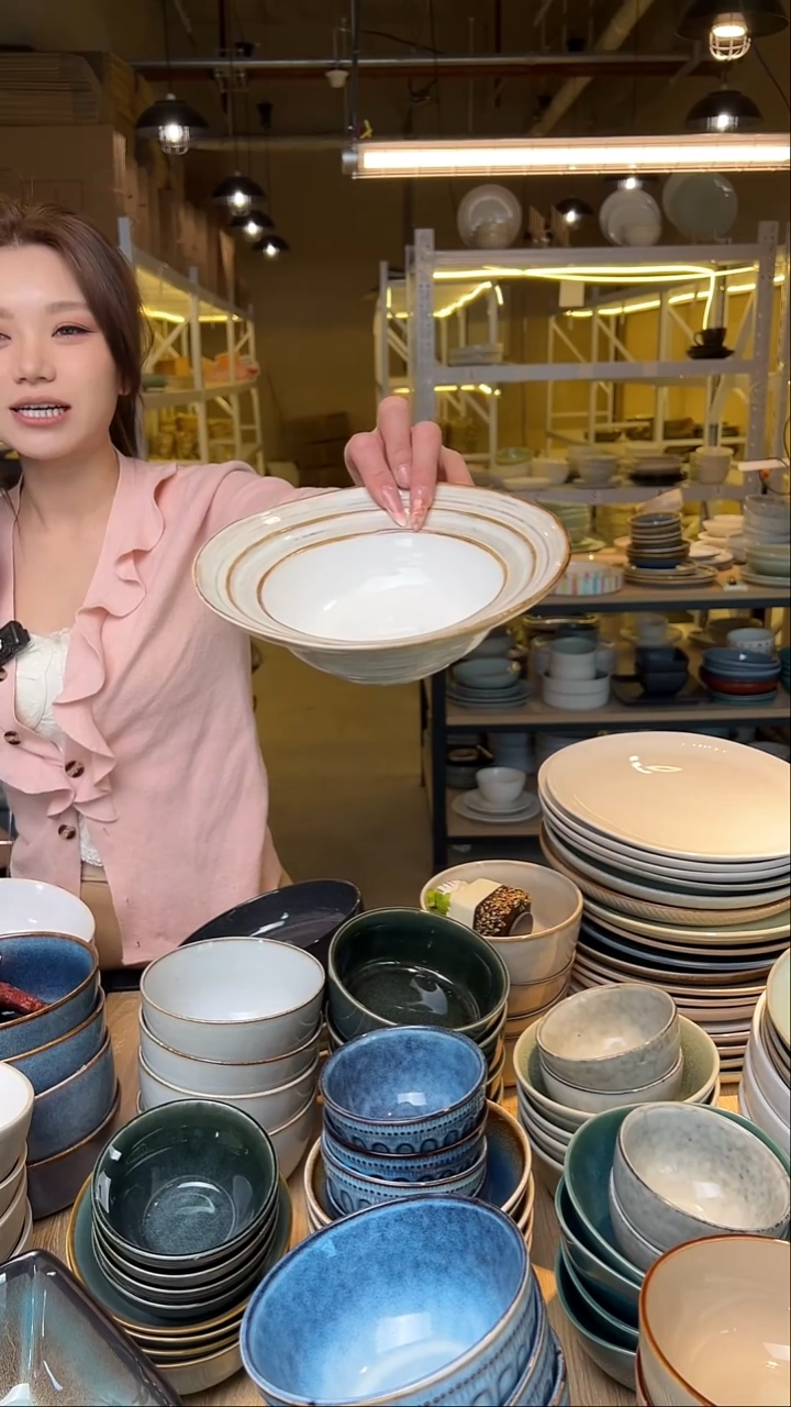 瓷231【瑕疵】外贸尾货窑变釉下彩