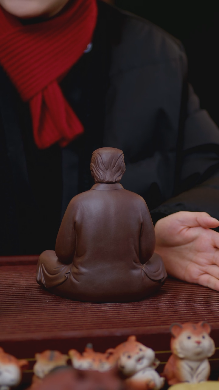 【闪购商品】紫砂茶宠紫砂人物