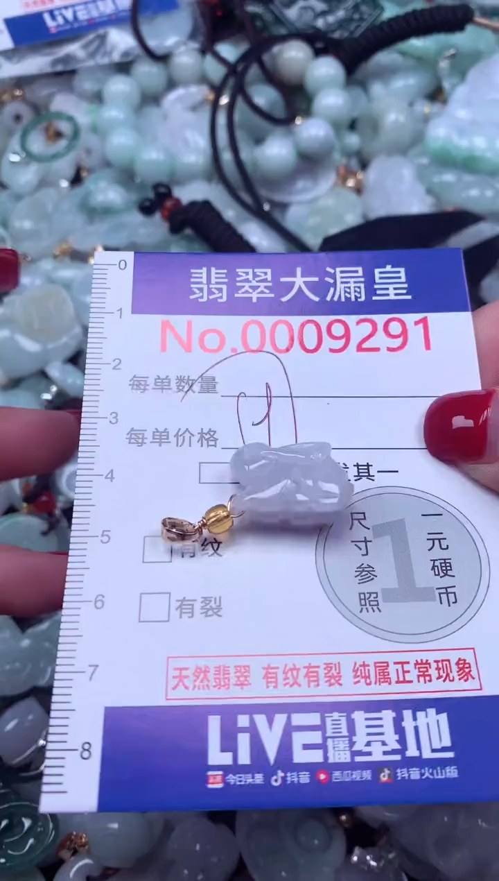 颈饰未镶嵌翡翠9291